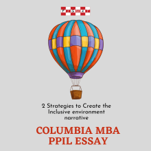 2 Strategies to Create the Columbia PPIL Inclusive Environment Narrative
