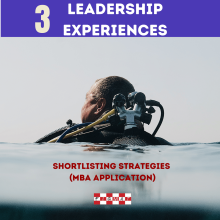 3 Leadership Experiences