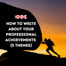 Five themes Professional Achievement MBA Application Essay