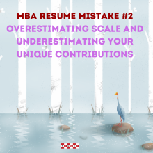 Overestimating Scale Underestimating Contributions in Resume