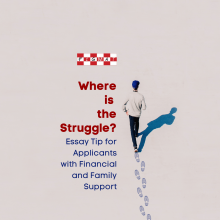 How to Capture Struggle when you have family and financial support