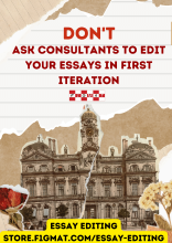 Don't Ask Consultants to Edit after First Iteration
