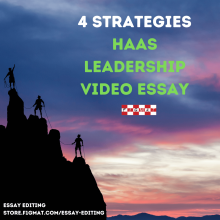 4 Strategies to Answer Haas MBA Leadership Essay