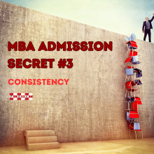 MBA Admission Secret #3 – Consistency