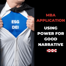 MBA Application Essay Leadership Narrative – Using Power for Good