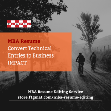 MBA Resume – Convert Technical Achievements to Business IMPACT